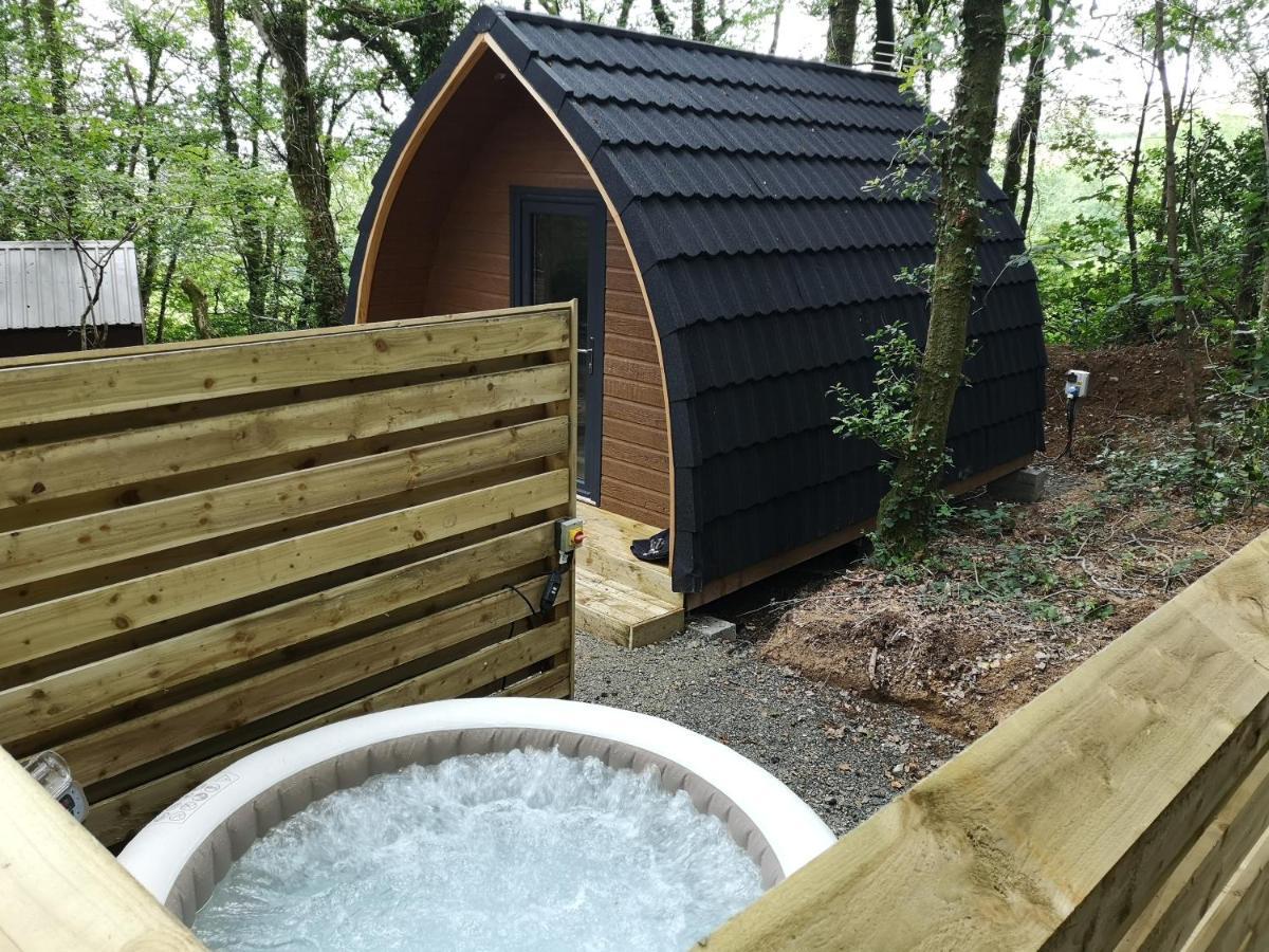 The Pod-Hot Tub-Woodland Lodges-St Clears-Carmarthen Luaran gambar